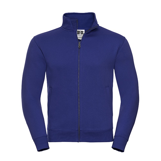 Bluza Rozpinana Meska Czesana Bawelna Z267M - Bright Royal