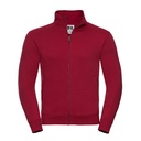 Bluza Rozpinana Męska Czesana Bawełna Z267M - Classic Red