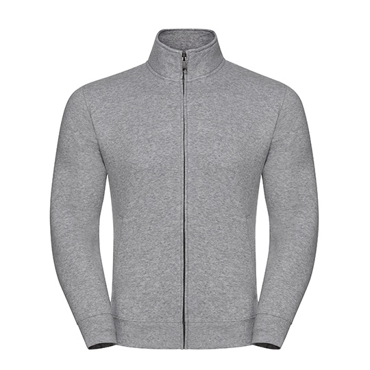 Bluza Rozpinana Meska Czesana Bawelna Z267M - Light Oxford (Heather)