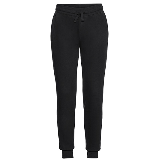 Spodnie Dresowe Meskie Czesana Bawelna Z268M - Black