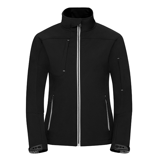 Damska kurtka softshell slim Z410F - Black