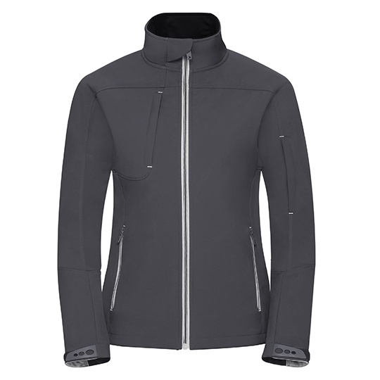 Damska kurtka softshell slim Z410F - Iron Grey