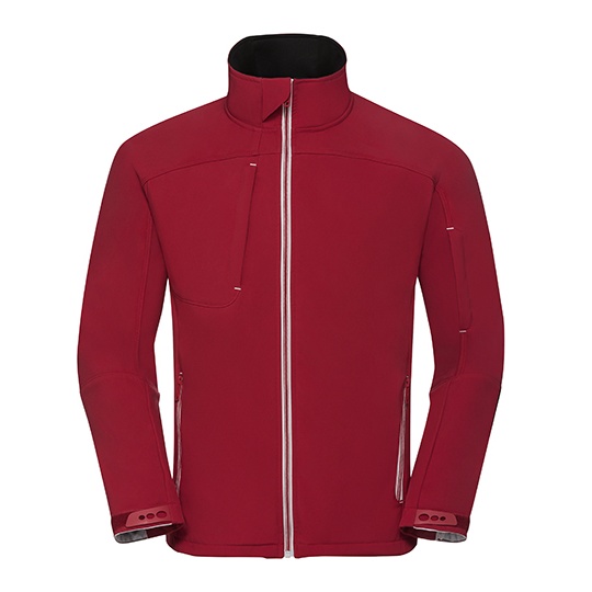 Męska kurtka softshell Z410M - Classic Red