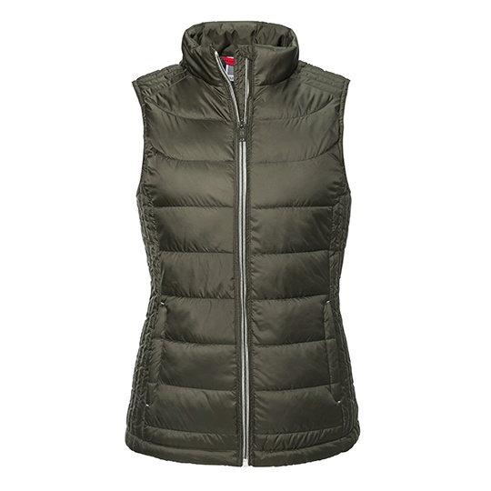 Bezrekawnik Damski Wodoodporny Z441F - Dark Olive
