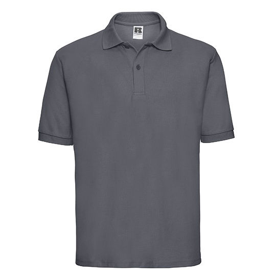 Koszulka Polo Meska Klasyczna Pika Z539 - Convoy Grey (Solid)