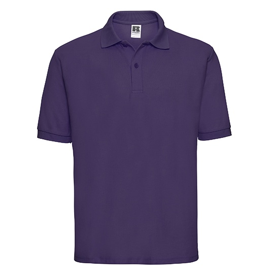 Męska Koszulka Polo Klasyczna Z539 - Purple