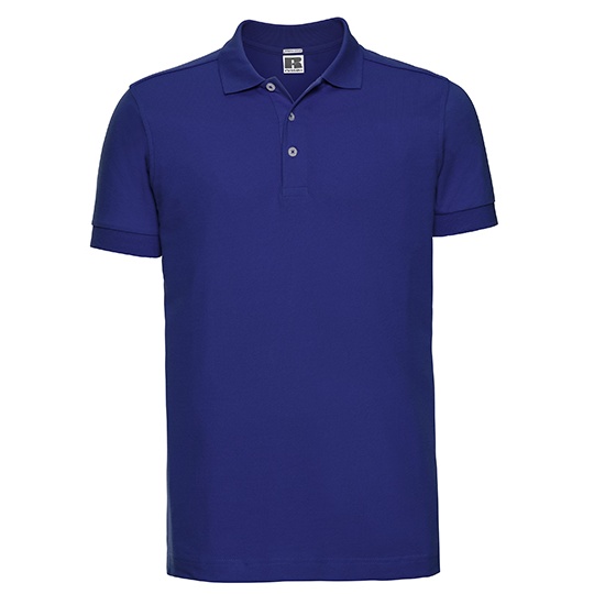 Koszulka Polo Meska Slim Pika Stretch Z566 - Bright Royal
