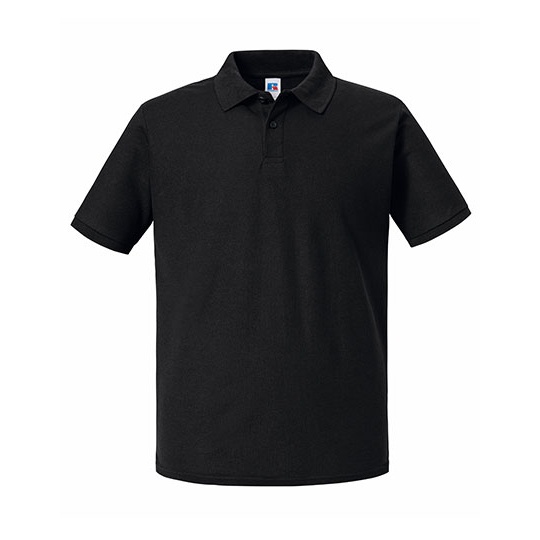 Koszulka Polo Klasyczna Poliester Bawelna Z570M - Black