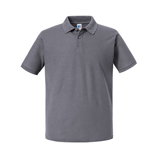 Koszulka Polo Klasyczna Poliester Bawelna Z570M - Convoy Grey (Solid)