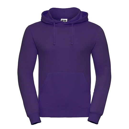 Bluza Klasyczna Bawelniana Z Kapturem Z575N - Purple