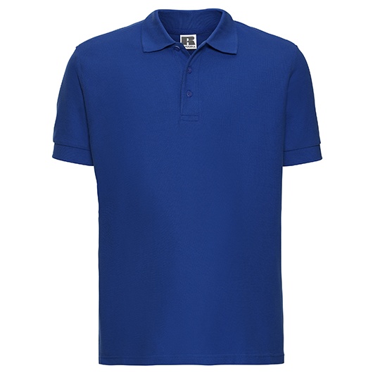 Męskie klasyczne polo Z577 - Azure Blue