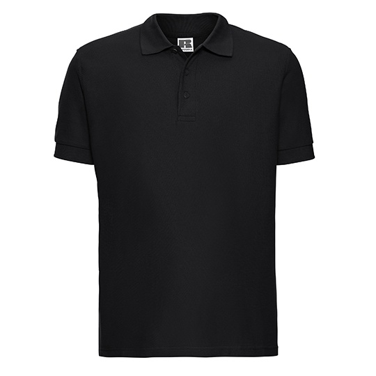 Koszulka Polo Meska Klasyczna Bawelniana Pika Z577 - Black