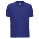 Koszulka Polo Męska Klasyczna Bawełniana Pika Z577 - Bright Royal
