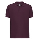 Koszulka Polo Męska Klasyczna Bawełniana Pika Z577 - Burgundy