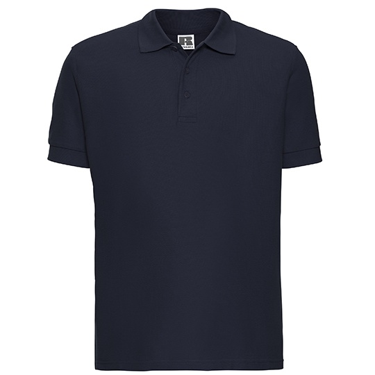 Koszulka Polo Meska Klasyczna Bawelniana Pika Z577 - French Navy