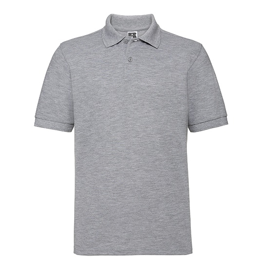 Koszulka Polo Męska Klasyczna Pika Z599 - Light Oxford (Heather)