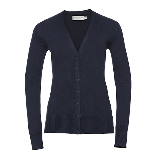 Kardigan Damski Klasyczny CottonBlend Z715F - French Navy