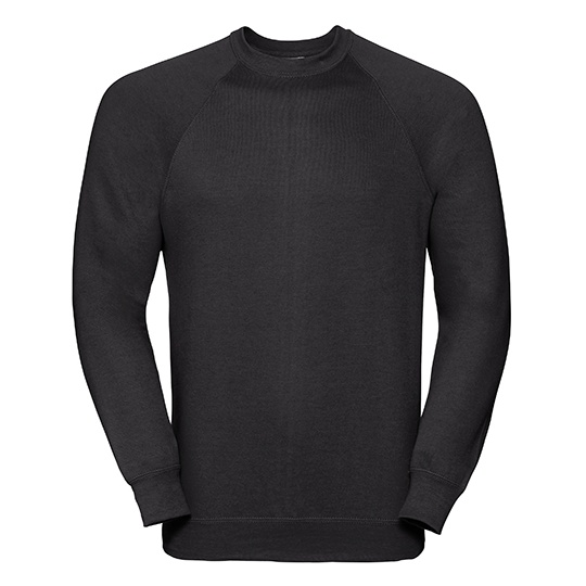 Bluza Klasyczna Czesana Bawelna SpotShield Z762 - Black
