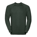 Bluza Klasyczna Czesana Bawełna SpotShield Z762 - Bottle Green