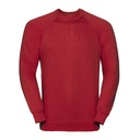 Bluza Klasyczna Czesana Bawełna SpotShield Z762 - Bright Red