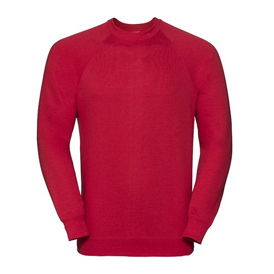 Bluza Klasyczna Czesana Bawelna SpotShield Z762 - Classic Red