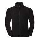 Bluza Męska Klasyczna Polarowa na Zamek Z8700 - Black