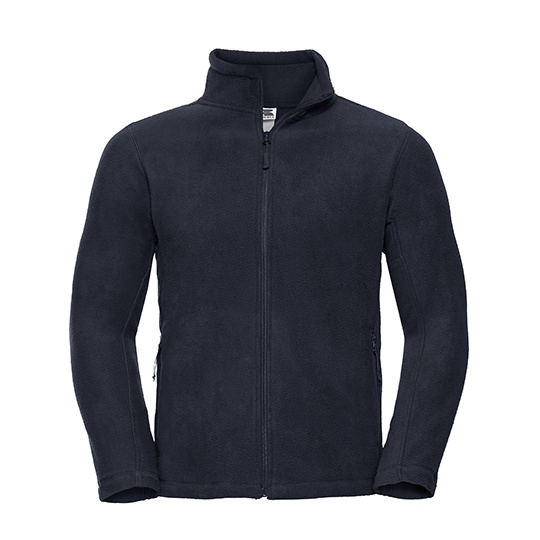 Bluza Meska Klasyczna Polarowa na Zamek Z8700 - French Navy