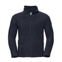Bluza Męska Klasyczna Polarowa na Zamek Z8700 - French Navy
