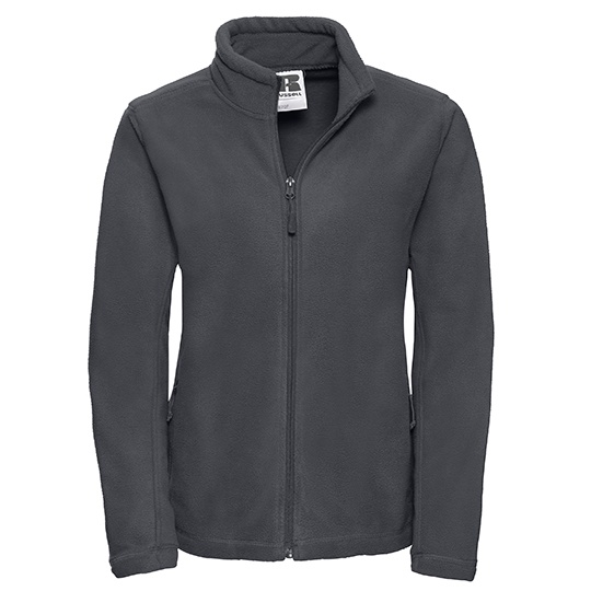 Damska bluza polarowa zapinana na zamek Z8700F - Convoy Grey (Solid)