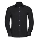 Koszula Męska Slim Fit Oxford Z922 - Black