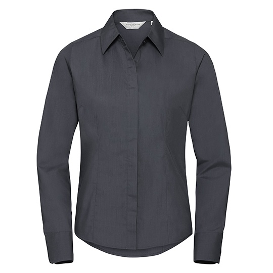 Damska koszula slim Z924F - Convoy Grey