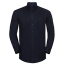 Koszula Męska Długi Rękaw Klasyczna Oxford Z932 - Bright Navy