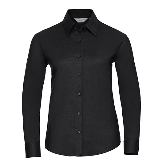 Damska Koszula Slim Oxford Z932F - Black