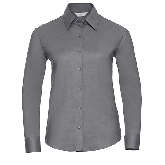 Damska Koszula Slim Oxford Z932F - Silver