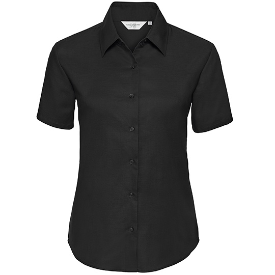 Koszula Damska Dopasowana Oxford Z933F - Black