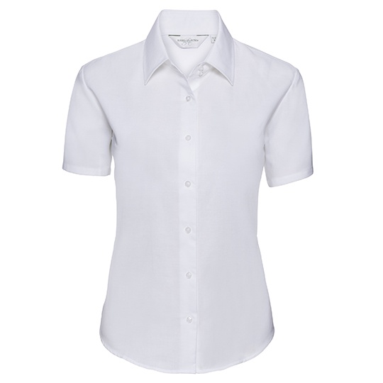 Koszula Damska Dopasowana Oxford Z933F - White