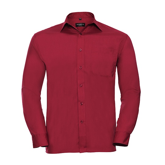 Meska koszula z dlugim rekawem Z934 - Classic Red
