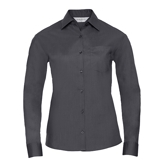 Koszula Klasyczna Easy Care Popelina Z934F - Convoy Grey