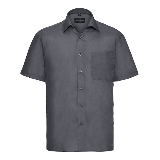 Koszula klasyczna męska Z935 - Convoy Grey