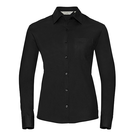 Koszula Klasyczna Bawelniana Easy Care Z936F - Black