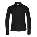 Koszula Damska Slim Bawełna Czesana Z956F - Black