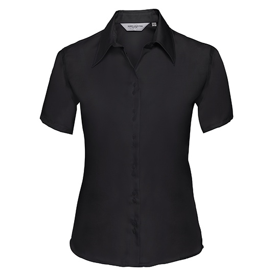 Koszula Damska Slim Bawelniana Z957F - Black