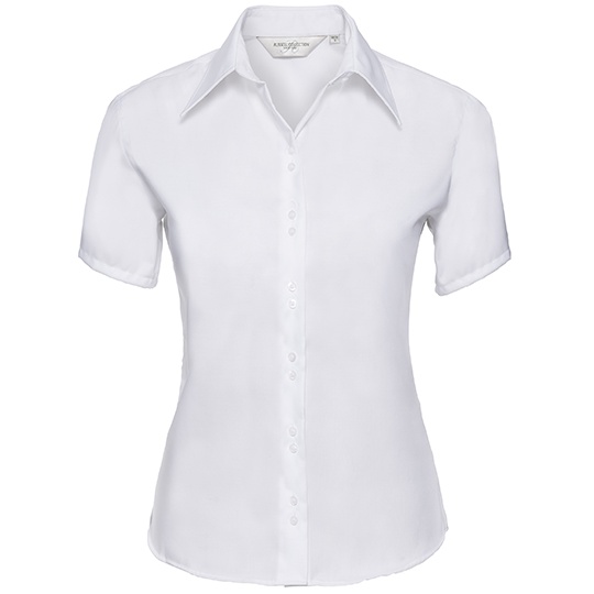 Koszula Damska Slim Bawełniana Z957F - White