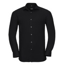 Koszula Męska Slim Fit Bawełna LYCRA Z960 - Black