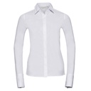 Koszula Damska Slim Bawełniana Elastyczna Z960F - White