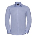 Koszula Męska Slim Herringbone Latwa Pielegnacja Z962 - Light Blue