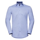 Koszula Męska Slim Latwa Pielegnacja Z964 - Light Blue & Mid Blue & Bright Navy
