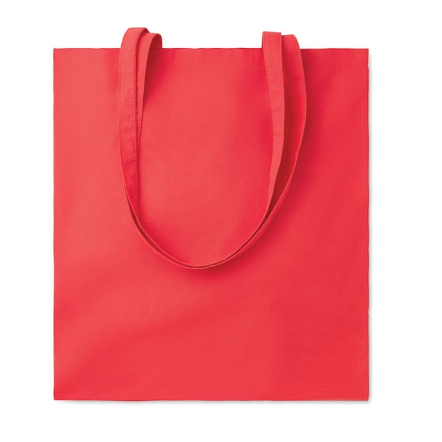 Torba bawelniana z dlugimi uchwytami TB3842 - Red