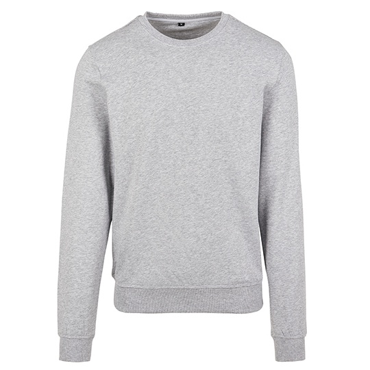 Bluza Klasyczna Bawelniana BY119 - Heather Grey