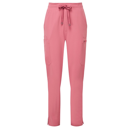 Damskie spodnie cargo stretch NN600 - Calm Pink